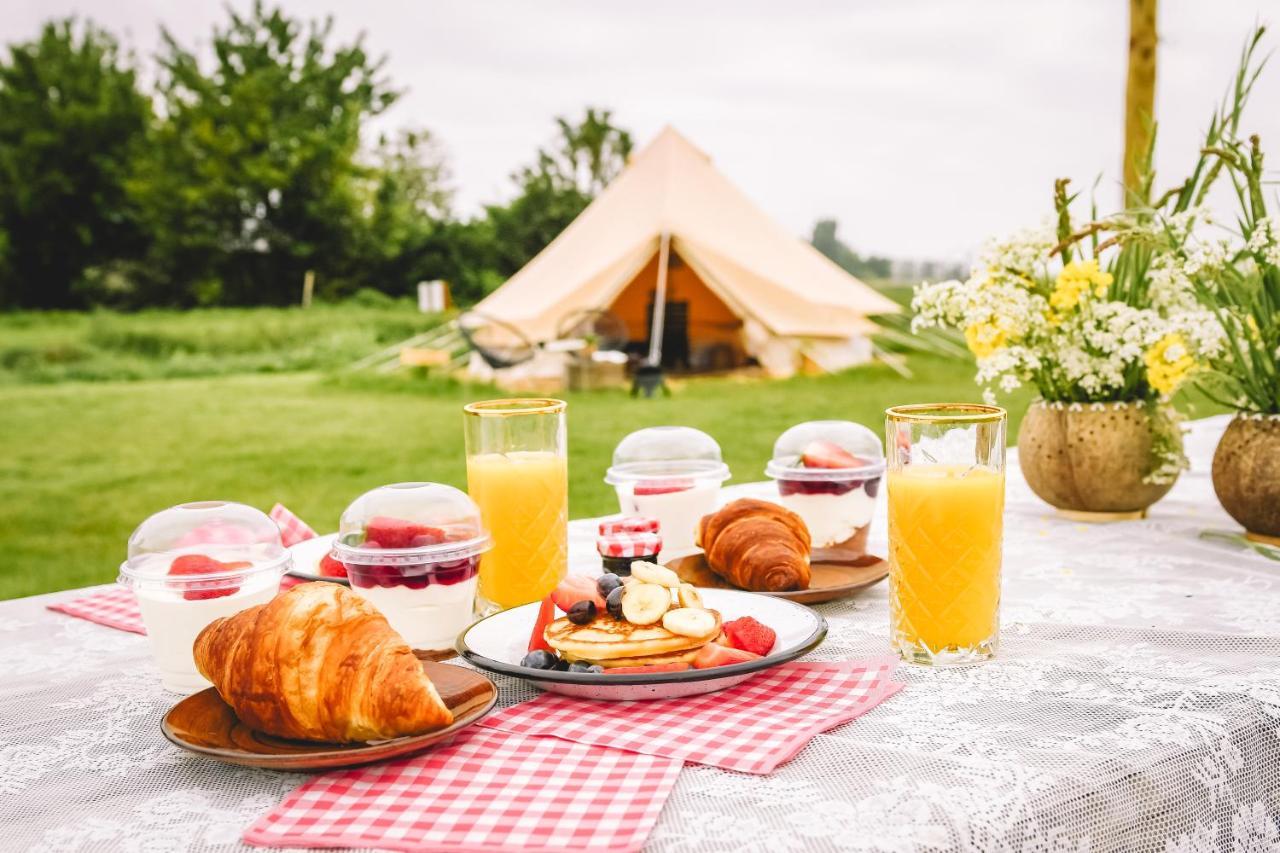 Smuk Lytse Bell Tent Echtenerbrug Dış mekan fotoğraf