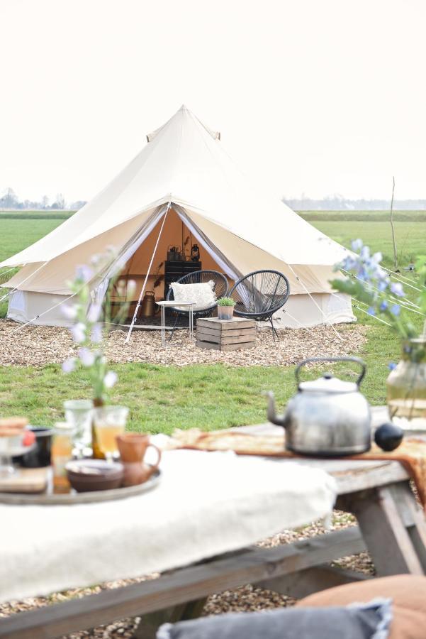 Smuk Lytse Bell Tent Echtenerbrug Dış mekan fotoğraf